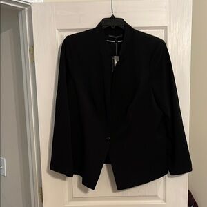 White House Black Market Black Blazer Classic Tailored Suit Jacket